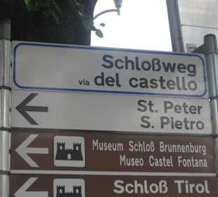 Alle Wege gut ausgeschildert