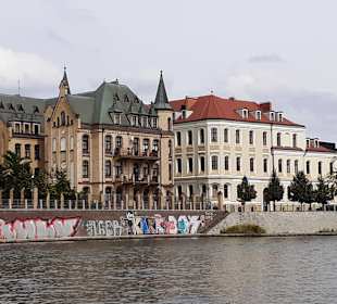 Ausblicke von der Bootstour auf der Oder