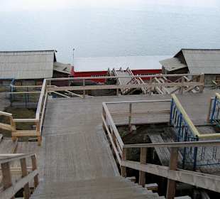 Die Treppe von Barentsburg