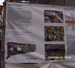 Infotafel zum Gemälde