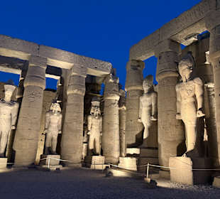 Luxor-Tempel am Abend