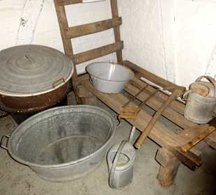 Werkstattgebäude und Hausschlachtung