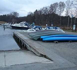 Einsetzbecken für kleinere Boote