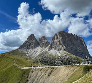 Ausblick Sellajoch