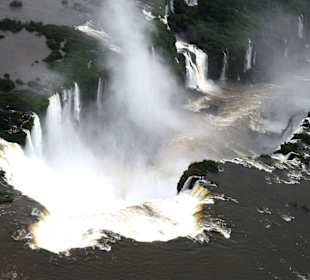 Helikopterflug Iguazu Teufelsschlund