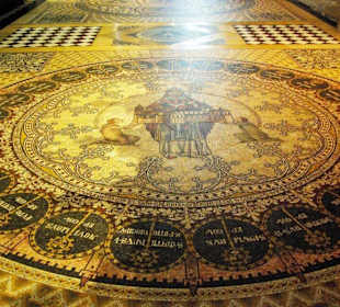 Mosaikfußboden vom Feinsten