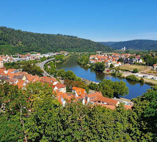 Wertheim. Blick von der Burg