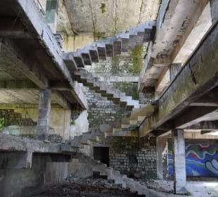Ruine eines Sanatoriums