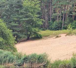 Sandstrandhügel beste Lage