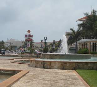 Blick aufs Einkaufszentrum La Isla