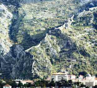 Stadtmauer Kotor