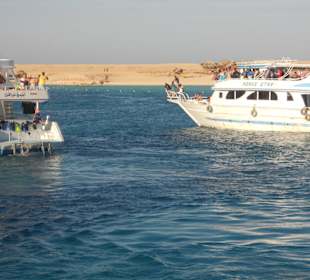 Kurz vor Paradise Island