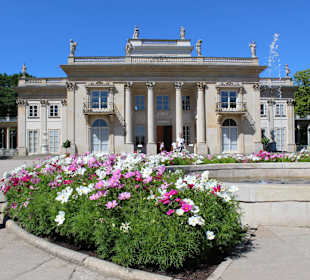 Łazienki królewskie, park