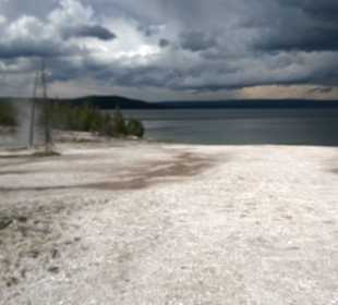 West Thumb Geyser Basin, Yellowstone Lake,
