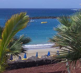 Strand in Playa Blanca 