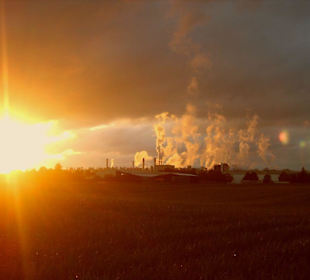 Die Sonne geht unter