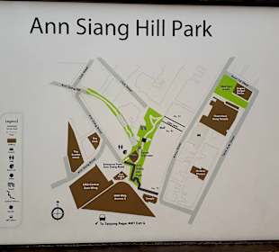 Infotafel im Ann Siang Hill Park