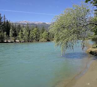 Fluss in Manavgat, hier haben wir Rafting Tour gemacht.