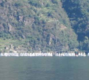 Strand Santa Maria Rezzonico Segelschule