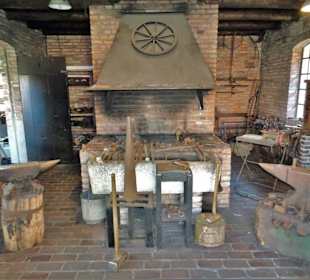 In der Schmiede des Dörpmuseum Münkeboe