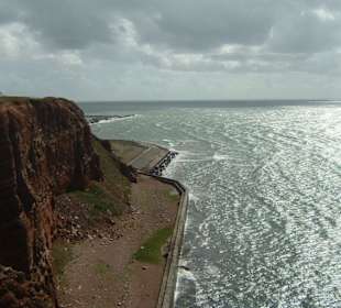 Blick auf das Meer beim Inselrundgang