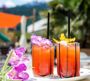 Nachmittagsdrink - Cocktail Orchidea