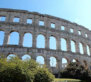 Blick bei der Ankunft