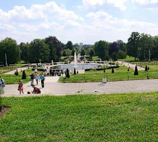 Pałac Sanssouci - fontanna