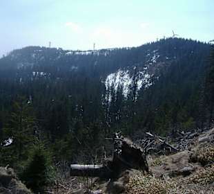 Ausblick vom Wanderpfad vor dem Gipfelplateau