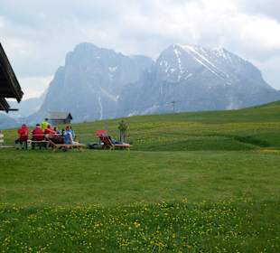 Grillausflug auf die Seiser Alm