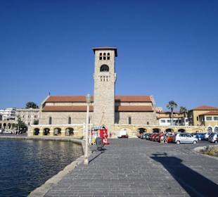 Kirche Mandraki Hafen