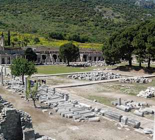 Hafenstraße Ephesos in Selcuk