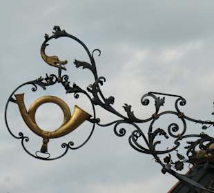 Restaurant Zur Post im Ortszentrum von Ruhpolding