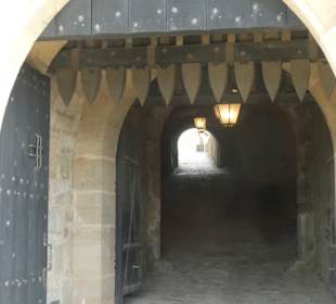 Veste Coburg: bei der Besichtigung der Veste