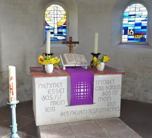 Der Altar der St.-Jürgens-Kirche