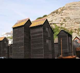 Net Huts- Hütten zum Netzetrocknen