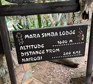 Lodge in der Massai Mara