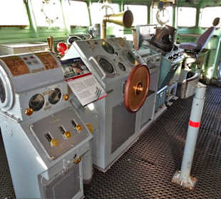 Auf der Brücke des Zerstörers "Mölders"