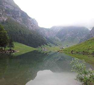 View on the valley and the lake