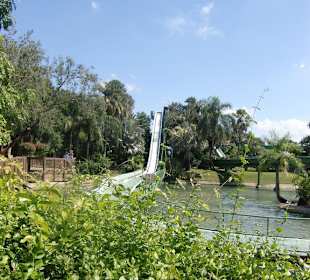 Eine der vielen Wasserbahnen