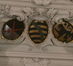 Im Riesensaal von Schloss Ehrenburg