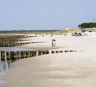 Strand Markgrafenheide im Sommer