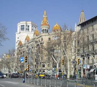 Barcelona - am Placa Catalunya