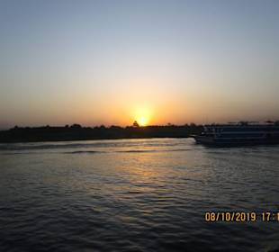 Sonnenuntergang am Nil
