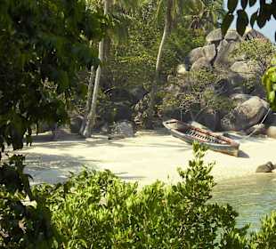 Blick vom Weg auf Sainuan