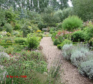 Schöner Blumen / Kräutergarten