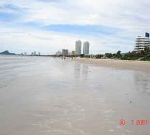 Der Strand von Hua-Hin