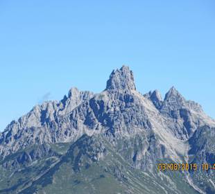 Blick zur Bischofsmütze