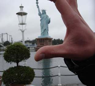 Die Freiheitsstatue so klein? 