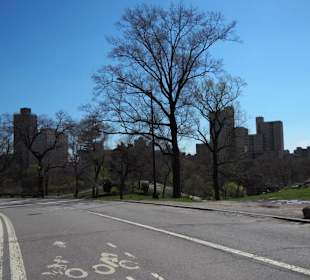 Straße um den Central Park